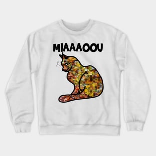 Miaou le bébé chat Crewneck Sweatshirt